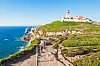 Light house at Cabo da Roca, Sintra, Portugal. [LEE SANG-HOON]
