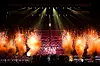 Le Sserafim performs during its first world tour ″Easy Crazy Hot″ at the Inspire Arena in Incheon on April 20. [SOURCE MUSIC]