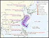 The Korea Meteorological Administration's anticipated route of Typhoon Krathon as of 10:30 a.m. Sunday [KOREA METEOROLOGICAL ADMINISTRATION]