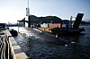 The USS Kentucky, a U.S. nuclear-armed submarine, is anchored at the Busan Naval Base in Busan on July 19, 2023. [AP/YONHAP]