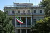 General view of the Iranian Consulate where Iran holds nuclear talks with so-called E3 group of France, Britain and Germany, in Istanbul, Turkey, on July 25. [REUTERS/YONHAP]