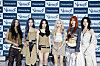 Girl group Dreamcatcher poses for the cameras at the showcase for its new EP 'VirtuouS' held in Ilchi Art Hall, Gangnam District, southern Seoul on July 10. [DREAMCATCHER COMPANY]