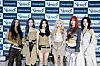 Girl group Dreamcatcher poses for the cameras at the showcase for its new EP 'VirtuouS' held in Ilchi Art Hall, Gangnam District, southern Seoul on July 10. [DREAMCATCHER COMPANY]