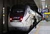 A Super Rapid Train operated by SR stops at Suseo Station in Gangnam District, southern Seoul, on Dec. 8, 2025. [YONHAP]