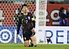 Son Heung-Min looks dejected after Jordan's Mousa Tamari scores their second goal in the semifinal of the Asian Cup in Qatar on Feb. 6. [REUTERS/YONHAP]