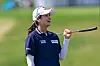 Choi Hye-jin reacts after a shot at the ninth hole during the final round of the U.S. Women's Open golf tournament in Erin, Wisconsin on June 1. [REUTERS/YONHAP]