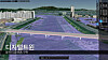 A digital twin simulation shows flooding, indicated in purple, in surrounding areas caused by rising water levels in the Han River during heavy summer rainfall. [MINISTRY OF ENVIRONMENT]