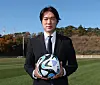 Hong Myung-bo, seen in a file photo from Nov. 21, 2023, is named new head coach of the Korean men's national football team Sunday. [YONHAP]