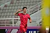 Korea's Lee Young-joon celebrates scoring a goal during an AFC U-23 Asian Cup match against the United Arab Emirates at Abdullah bin Khalifa Stadium in Doha, Qatar on Tuesday. [NEWS1]