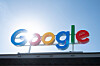 Signage at the Google Midlothian Data Center in Midlothian, Texas, US, on Nov. 14, 2025. [YONHAP]