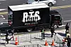A promotional truck for BTS’s upcoming performance drives around Gwanghwamun Square in Jongno District, central Seoul, on March 19, two days ahead of the show. [KIM JONG-HO]