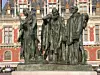 Auguste Rodin’s sculpture “The Burghers of Calais” (1895) in the French port city of Calais. [WIKIPEDIA]