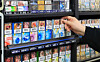 Cigarettes are displayed in a convenience store in Seoul [YONHAP]