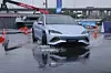 The BYD Seal drives around a testing ground in Shenzhen, China. [BYD KOREA]