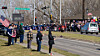 People line Harvell Drive for the funeral procession for Master Sgt. Noah Tietjens in Bellevue, Nebraska, on March 28, 2026. Tietjens was an Army Reserve soldier who was killed in action during the war in the Middle East. [AP/YONHAP]