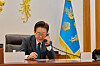 President Lee Jae Myung holds a phone call with Dutch Prime Minister Rob Jetten at the Blue House in central Seoul on May 7. [BLUE HOUSE]