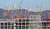 Construction is underway at a semiconductor cluster site in Cheoin District, Yongin, Gyeonggi, on Jan. 20. [YONHAP]