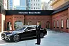 Mercedes-Benz Korea CEO Mathias Vaitl poses for a photo in front of Mercedes-Benz Studio in Seongsu-dong, eastern Seoul, on May 18. [MERCEDES-BENZ KOREA]