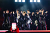 BTS performs during ″BTS The Comeback Live: Arirang″ in Gwanghwamun Square in central Seoul on March 21. [NETFLIX/BIG HIT MUSIC]