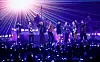 Coldplay and BTS perform during the 49th Annual American Music Awards at Microsoft Theatre in Los Angeles on Nov. 21, 2021. [YONHAP/REUTERS]