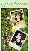 The winning fan art celebrating Yugyeom's selection as K-pop fans’ “spring crush.” [PICNIC]