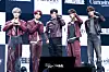 Boy band AND2BLE poses for photos during a showcase for the release of its first EP “Sequence 01: Curiosity” at Blue Square in central Seoul on May 26. [DANIELA GONZALEZ PEREZ]