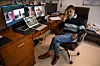 This photograph taken on April 11 shows Khushwant Singh, author of Maharaja in Denims and co-founder of AI-driven production house Intelliflicks Studios, which is set to release an artificial intelligence generated adaptation of the book envisioned as the world's first full-length AI realism film, working at his residence in Chandigarh. Many filmmakers fear the existential threat of artificial intelligence, but in India the race is on to produce the first hit Bollywood feature generated by the technology. [AFP/YONHAP]