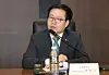 Trade Minister Yeo Han-koo speaks at an event at the Korean Chamber of Commerce and Industry in Jung District, central Seoul, on April 9. [YONHAP]