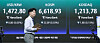 A screen in Hana Bank's trading room in central Seoul shows the Kospi opening on April 29. [NEWS1]