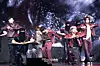 Boy band AND2BLE performs the lead track “Curious” during a showcase for the release of its first EP “Sequence 01: Curiosity” at Blue Square in central Seoul on May 26. [DANIELA GONZALEZ PEREZ]