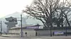 A banner by the Jongno District Office welcoming BTS and ARMY is hung near Gyeongbokgung Palace in Jongno District, central Seoul, on March 17. [SHIN HA-NEE]