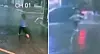 Actor Kim Gyu-ri and her acquaintance flag down vehicles and passersby for help in Bukchon Hanok Village in Jongno District, central Seoul, on May 20. [YONHAP NEWS TV]