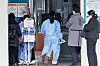 Medical professional and visitors enter into an emergency room at general hospital in Seoul. [NEWS1]