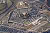 The Pentagon as seen from Air Force One in Washington on March 2, 2022 [AP PHOTO/YONHAP]