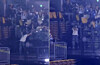 Screen grabs from a video uploaded to X show Ryeowook reacting after fans fell when a safety fence collapsed at the boy band's concert at KSPO Dome in Songpa District, southern Seoul, on April 5. [SCREEN CAPTURE]