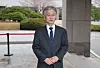 Chief Justice Jo Hee-de speaks to reporters at the Supreme Court building in southern Seoul on March 3. [YONHAP]