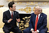 President Lee Jae Myung and U.S. President Donald Trump hold summit talks at the White House in Washington on Aug. 25, 2025. [YONHAP]