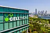 The Celltrion logo is seen at the company's factory in Songdo, Incheon [CELLTRION]