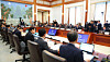 A weekly Cabinet meeting is underway at the Blue House in Jongno District, central Seoul, on April 28. [NEWS1]
