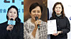 From left: Chang Han-na, the soon-to-be president of the Seoul Arts Center; Park Hye-jin, head and artistic director of the National Opera Company of Korea; and Yoo Mi-jung, chief executive of the National Symphony Orchestra of Korea [YONHAP]