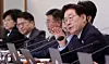 President Lee Jae Myung speaks during the 23rd Cabinet meeting and 10th emergency economic review meeting held at the Blue House on May 26. [JOINT PRESS CORPS]