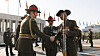 New Zealand Chief of Army Major General Rose King, left, shakes hands with Australian Army soldier Corporal Cody Harris following the Anzac Day ceremony at the War Memorial of Korea in Seoul. [Australian Defence Force]