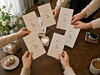 An AI-generated image of a wedding invitation gathering [CHATGPT]