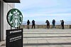 Visitors enjoy views of North Korea from Starbucks in Gimpo, Gyeonggi, on July 7, 2025. [STARBUCKS KOREA]