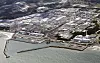 An aerial view of the Fukushima Daiichi nuclear power plant in northern Japan on Aug. 24, 2023. [AP/YONHAP]