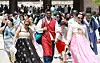 Foreigners crowd at Gyeongbok Palace in Jongno District in central Seoul on May 1, which falls on Japan's so-called Golden Week holiday from April 29 to May 6 and China's Labor Day holiday week from May 1 to 5, K. [NEWS1]