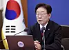 President Lee Jae Myung speaks during a meeting with senior presidential aides at the Blue House on June 4. [YONHAP]