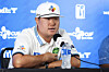 Im Sung-jae talks with the reporters during a press conference prior to THE CJ CUP Byron Nelson 2026 at TPC Craig Ranch in McKinney, Texas, on May 19. [CJ CUP]