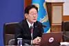 President Lee Jae Myung speaks during a meeting with senior presidential aides at the Blue House on June 4. [JOINT PRESS CORPS]