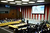 United Nations Secretary-General António Guterres speaks during the Sustainable Development Goals Moment event held at UN headquarters in New York on Sept. 22, 2025. [XINHUA/YONHAP]